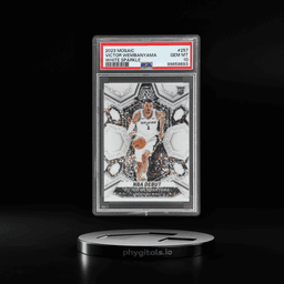 2023 Panini Mosaic White Sparkle Victor Wembanyama #257 PSA 10