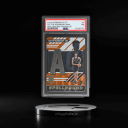 2023 Elite Spellbound Orange Die Cut Victor Wembanyama #8 PSA 7
