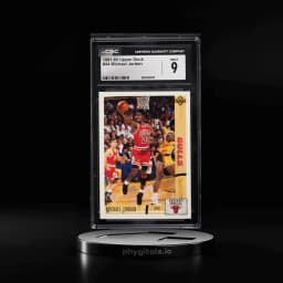 1991 Upper Deck Basketball Michael Jordan #44 CGC 9 MINT