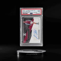 2020 Panini Impeccable Impeccable Stars Autograph Silver Jack Grealish #IS-JG 29/49 PSA 9