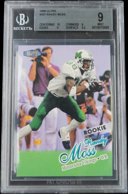 1998 Randy Moss #207 Ultra BGS 9.0