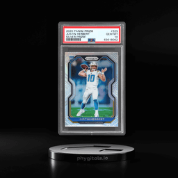 2020 Panini Prizm Silver Prizm Justin Herbert #325 PSA 10