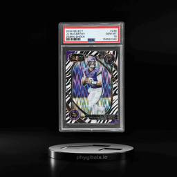 2024 Select Prizm Zebra Shock JJ Mccarthy #246 PSA 10