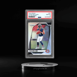 2024 Panini Prizm Silver Prizm Caleb Williams #301 PSA 10