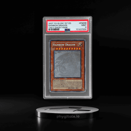 2007 Yu-Gi-Oh! Tactical Evolution 1st Edition Ghost Rare Rainbow Dragon #TAEV-EN006 PSA 9