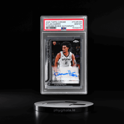 2025 Topps Chrome Rookie Autograph Dylan Harper #TCAR-DH PSA 10