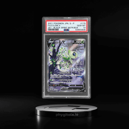 2021 Pokemon XY Sword and Shield Promo Japanese Jet Black Spirit Booster Box Celebi V #175 PSA 10
