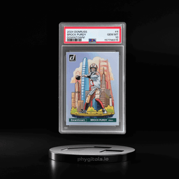 2024 Panini Donruss Downtown Brock Purdy #4 PSA 10