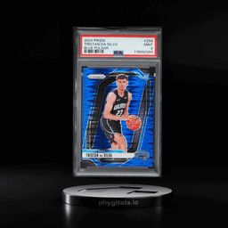 2024 Panini Prizm Blue Pulsar Tristan Da Silva ROOKIE /99 #256 PSA 9 MINT