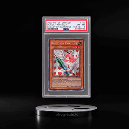 2003 Yu-Gi-Oh! Legacy of Darkness 1st Edition Injection Fairy Lily #LOD-100 PSA 8