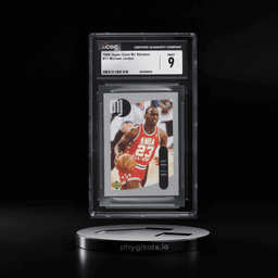 1998 Upper Deck MJ Stickers Michael Jordan #17 CGC 9 MINT