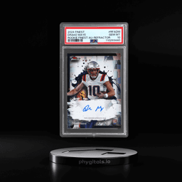 2024 Finest Rookie Autographs Refractor Drake Maye #RFADM PSA 10