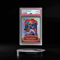 2024 Donruss Optic Uptowns Justin Jefferson #19 PSA 10