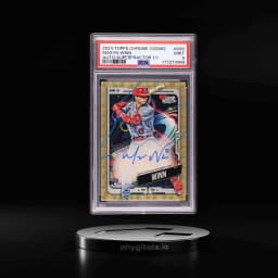 2024 Topps Chrome Cosmic Superfractor Masyn Winn ROOKIE AUTO 1/1 #MW PSA 9 MINT