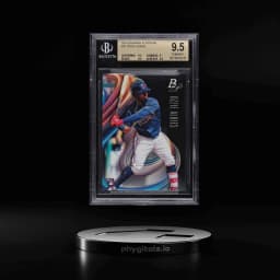 2018 Bowman Platinum Ozzie Albies ROOKIE #41 BGS 9.5 GEM MINT