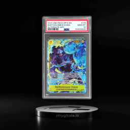 2025 One Piece Legacy of the Master Alternate Art Bartholomew Kuma #OP12-119 PSA 10