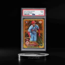 2023 Topps Chrome Radiating Nolan Gorman ROOKIE #RR-22 PSA 9 MINT