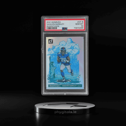 2021 Panini Donruss Downtown Saquon Barkley #DT6 PSA 10