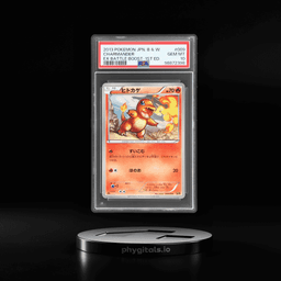 2013 Pokemon Black and White Ex Battle Boost Japanese 1st Edition Charmander #9 PSA 10