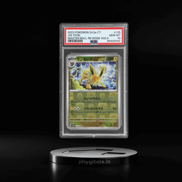 2023 Pokemon Scarlet and Violet 151 Enhanced Expansion Traditional Chinese Master Bakk Reverse Holo Jolteon #135 PSA 10