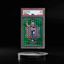 2024 Panini Mosaic Green Drake Maye #303 PSA 9