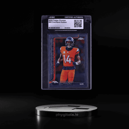 2025 Topps Chrome Courtland Sutton #86 CGC AUTH