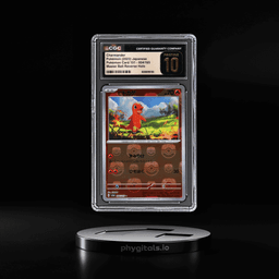 2023 Pokemon Scarlet and Violet Strength Expansion Pack 151 Japanese Master Ball Reverse Holo Charmander #004 CGC PRI