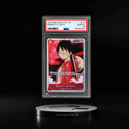 2022 One Piece Starter Deck Straw Hat Crew Japanese Super Rare Monkey D. Luffy #ST01-012 PSA 10