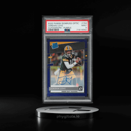 2020 Donruss Optic Purple Jordan Love ROOKIE AUTO /35 #154 PSA 9 MINT