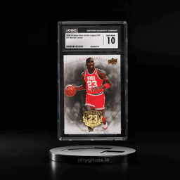 2009 Upper Deck Jordan Legacy Hall Of Fame Michael Jordan #17 CGC 10 GEM MINT