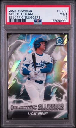 2026 Shohei Ohtani #ES-18 Bowman Electric Sluggers PSA 9.0