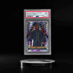 2022 Upper Deck Goodwin Champions Splash of Color Platinum Purple Pulsar Michael Jordan #SCP1 8/23 PSA 9