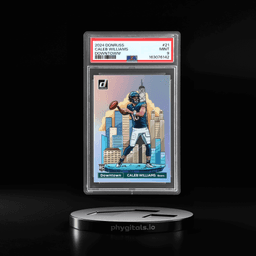 2024 Panini Donruss Downtown Caleb Williams #21 PSA 9
