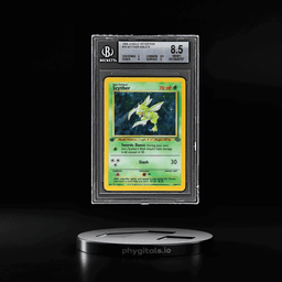 1999 Pokemon Jungle 1st Edition Holo Scyther #10 BGS 8.5