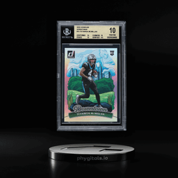 2025 Donruss Downtown! Tetairoa McMillan ROOKIE #15 BGS 10 PRISTINE