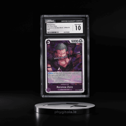 2024 One Piece Emperors In The New World Roronoa Zoro #OP09-076 CGC 10 GEM MINT