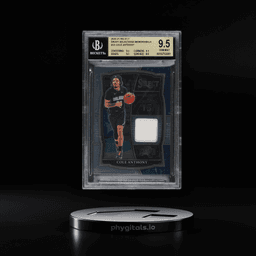 2020 Select Draft Selections Memorabilia Cole Anthony ROOKIE PATCH BGS 9.5 GEM