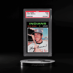 1971 Topps Larry Brown #539 PSA 7
