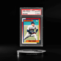 1990 Topps Debut '89 Omar Vizquel #132 PSA 10