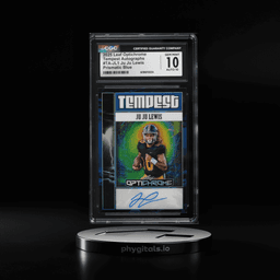 2025 Leaf Optichrome Tempest Prismatic Blue Ju Ju Lewis AUTO 1/3 #TA-JL1 CGC 10 GEM MINT