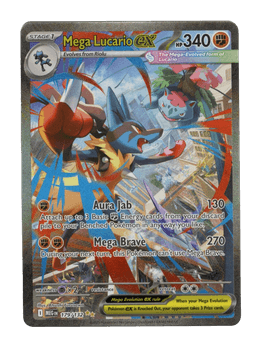 2025 Mega Lucario #179 Mega Evolution