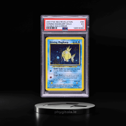 2001 Pokemon Neo Revelation Double Holo Shining Magikarp #66 PSA 5 EX
