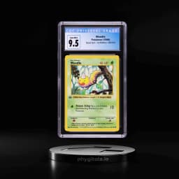 1999 Pokemon Base Set Shadowless 1st Edition Weedle #69 CGC 9.5 GEM MINT