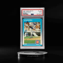 1987 Fleer Update Glossy Greg Maddux #68 PSA 9