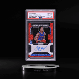 2021 Panini Prizm Sensational Choice Cade Cunningham ROOKIE AUTO #SSCCU PSA 10 GEM MINT