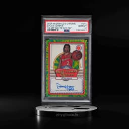 2024 Topps Chrome McDonald's Half-Court Offense Tie-Dye Ref Dylan Harper AUTO /25 #DYL PSA 10