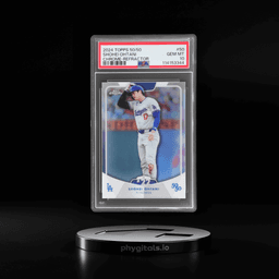 2024 Topps 50/50 Ohtani Chrome Refractor Shohei Ohtani #50 PSA 10