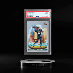 2024 Donruss Downtown Drake Maye #13 PSA 9