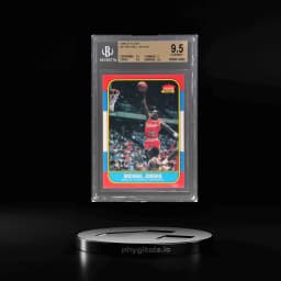 1986 Fleer Michael Jordan #57 BGS 9.5