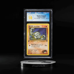 2000 Pokemon Gym Challenge 1st Edition Brock's Geodude #68 CGC 10 PRISTINE
